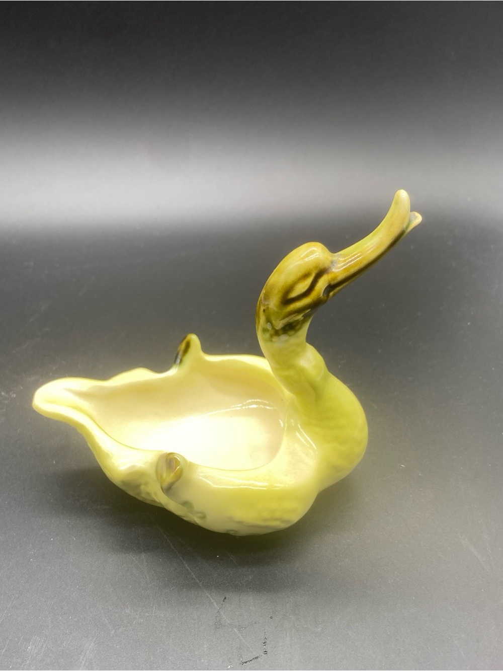 Vintage Ceramic Swan/Duck Trinket Dish. I suspect it is Hull